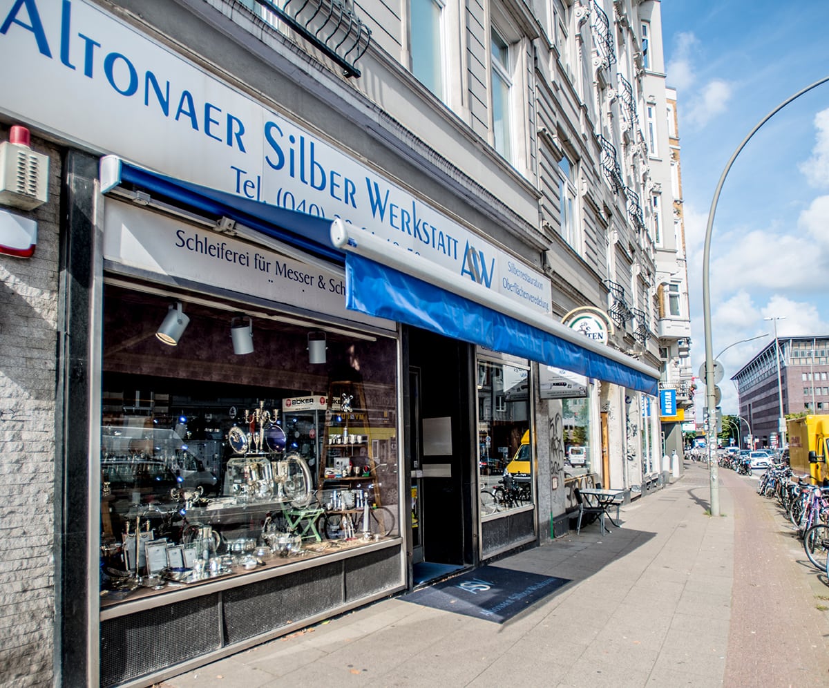 Spannende Altonaer Silber Werkstatt Fotos