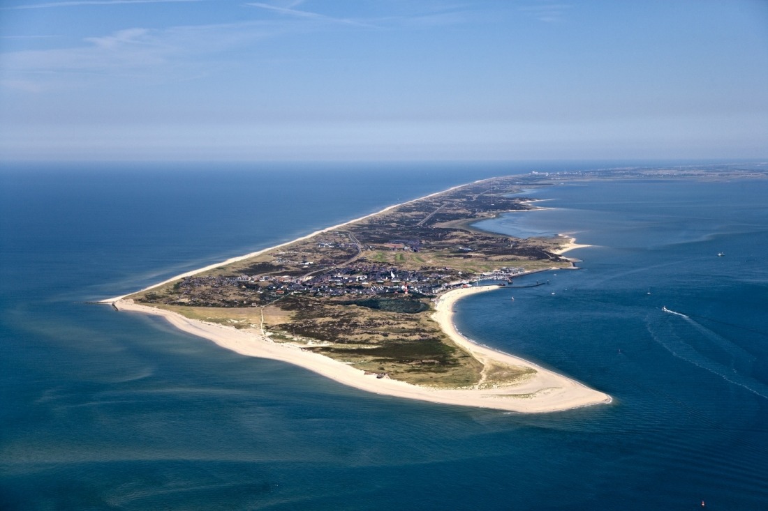 Luftaufnahme von Sylt, Nordfriesland, Schleswig-Holstein, Deutschland ©Sabine Bandow