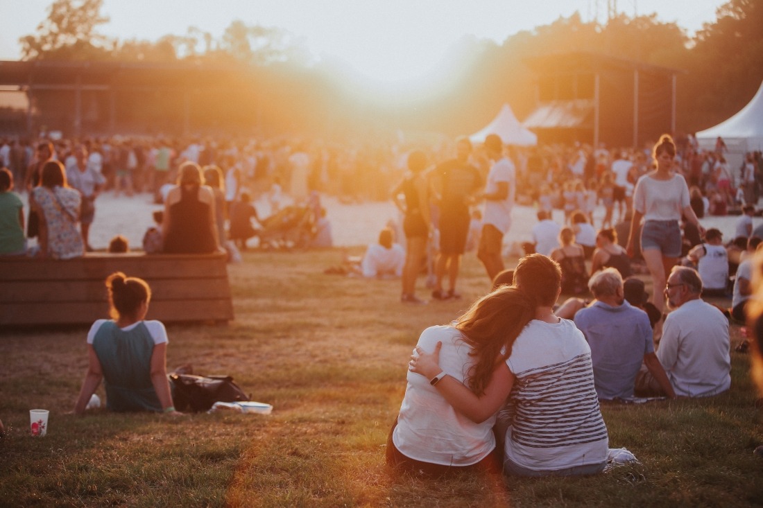 Festival: das Publikum in Luhmühlen