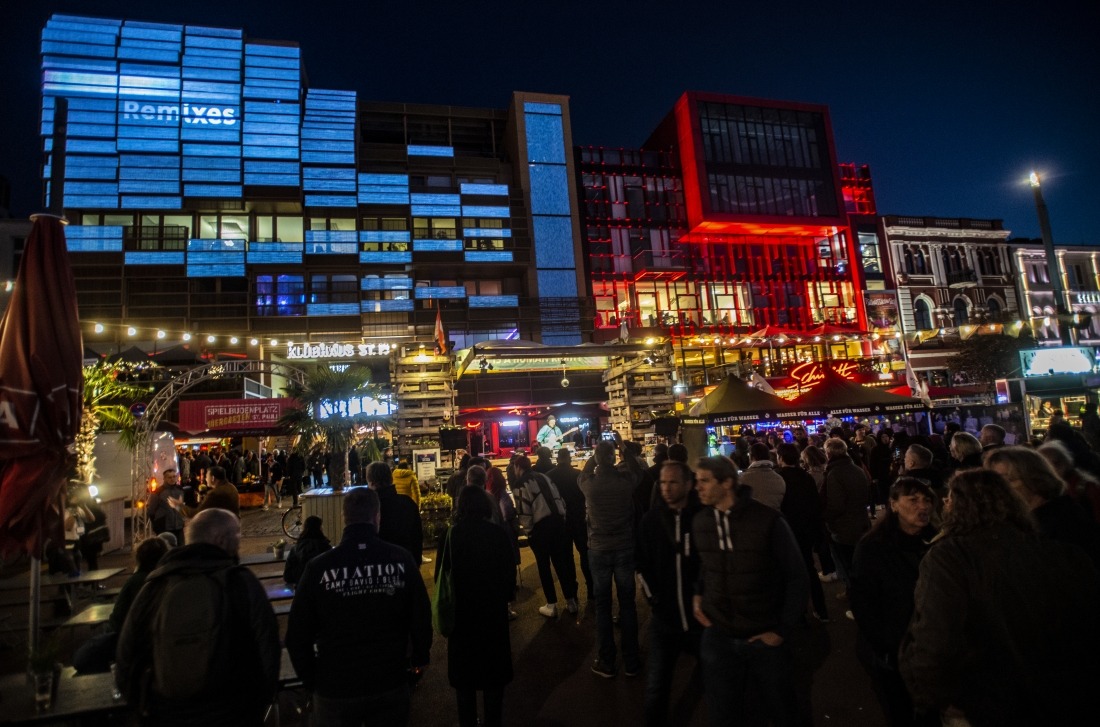 Endlich wieder Reeperbahn-Festival: Auch auf dem Spielbudenplatz
