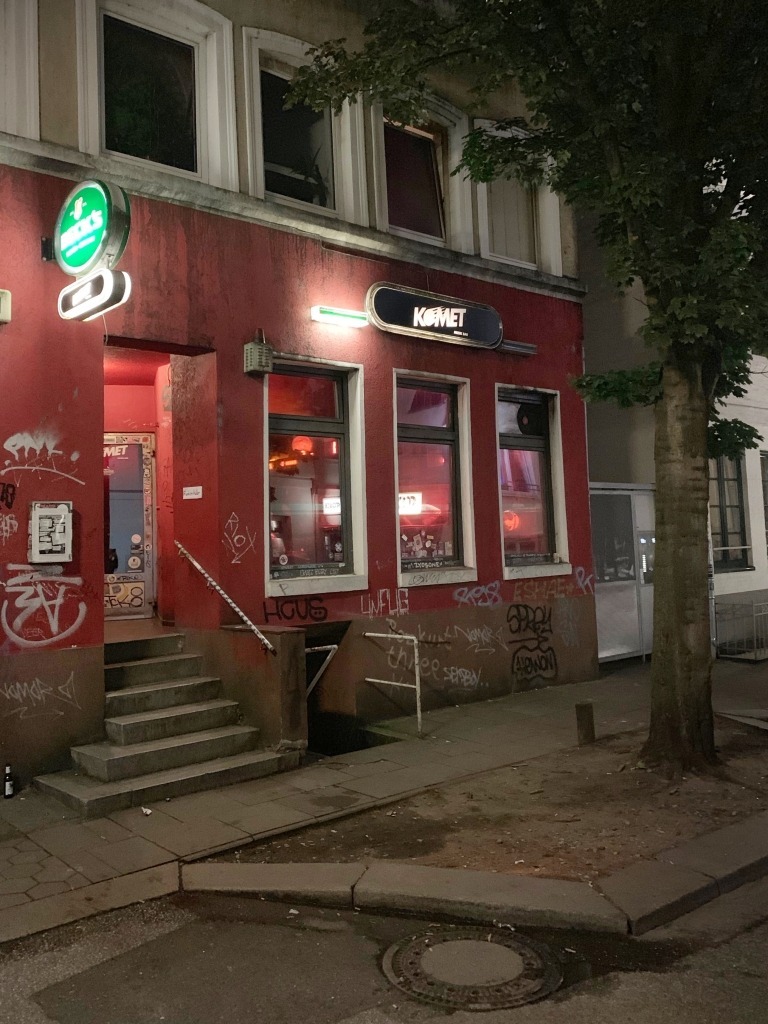 St. Pauli: Eingang zur Komet Bar
