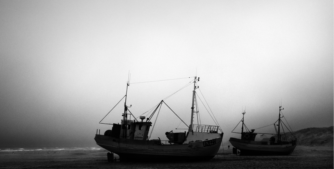 Mehr Mehr am Meer: Schiffe im Nebel