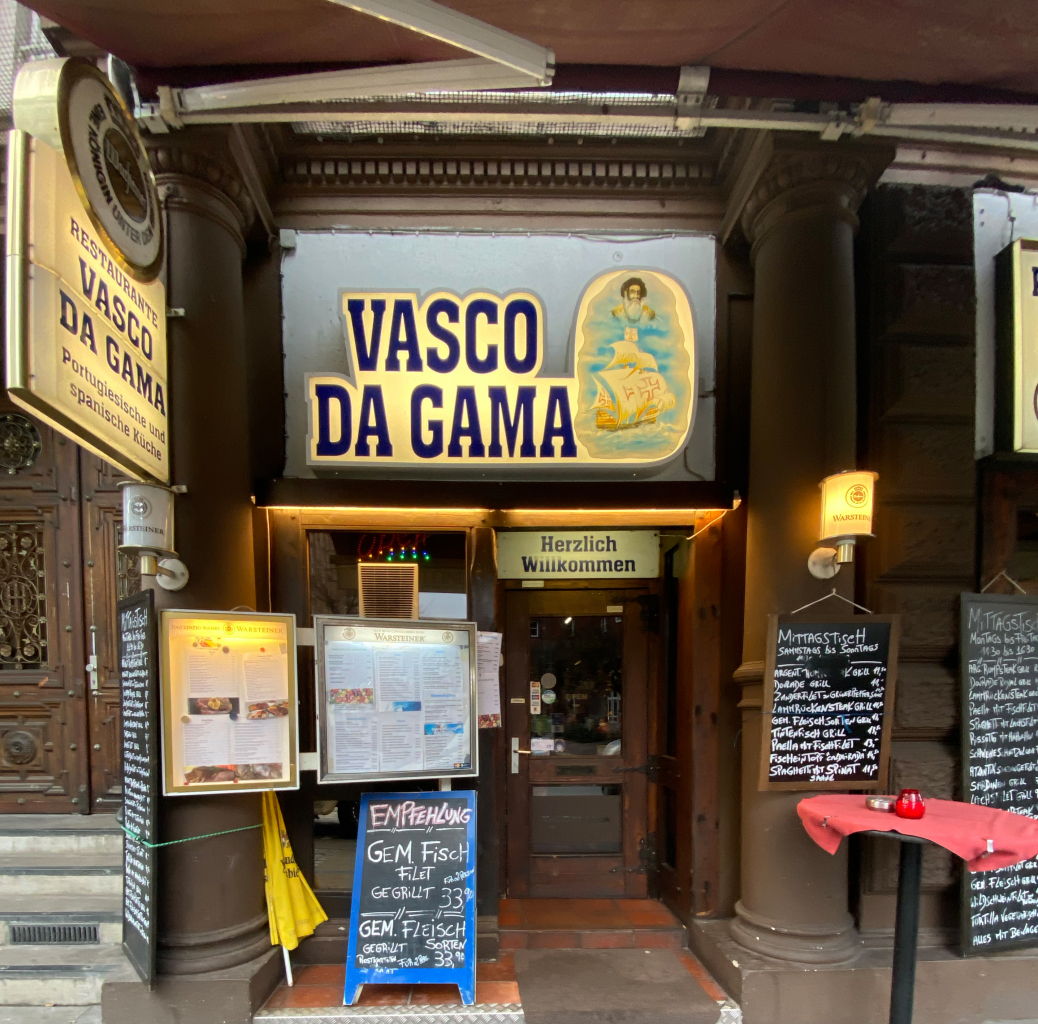 Vasco da Gama: Eingang