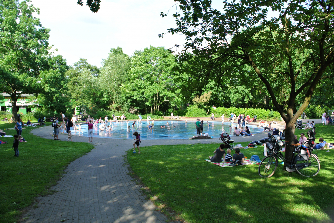 Parks in Hamburg: Hayns Park in Eppendorf