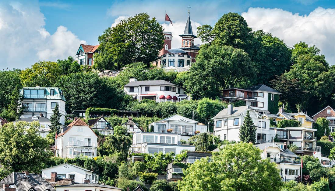 Der schönste Berg der Hansestadt: Blankenese