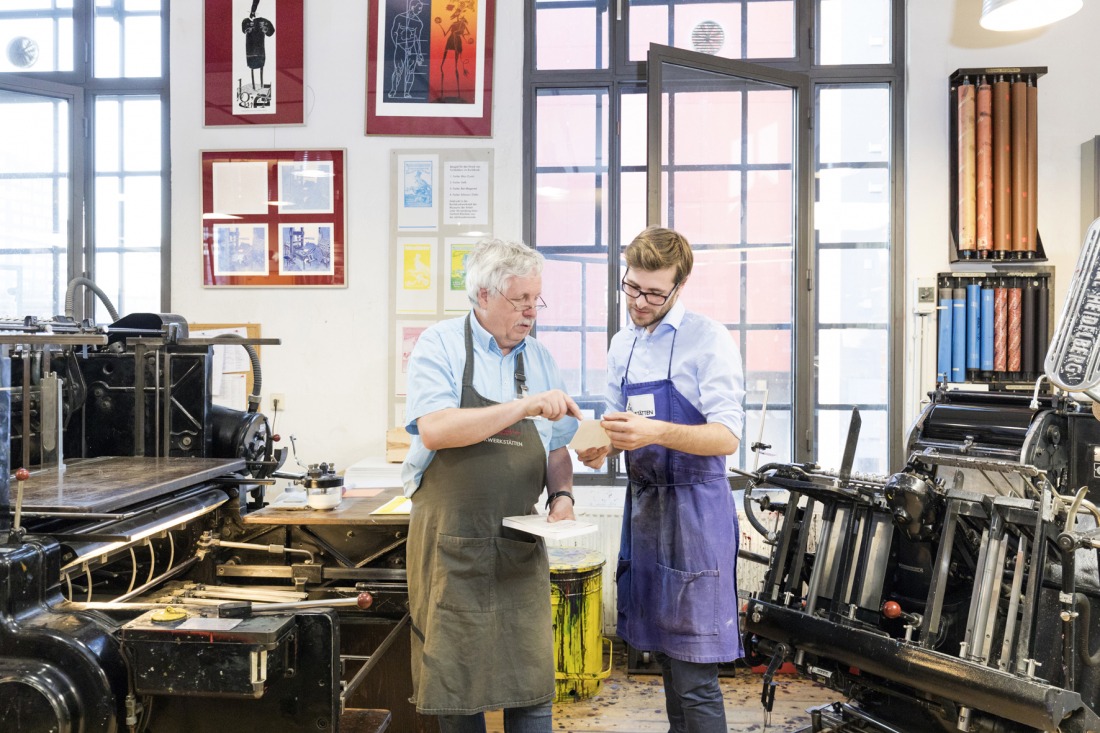 Ausstellung im Museum der Arbeit: Wir machen Druck