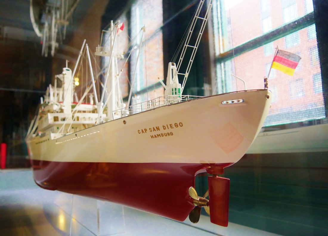 Hamburg Süd: das berühmteste Schiff der Reederei ist die Cap San Diego