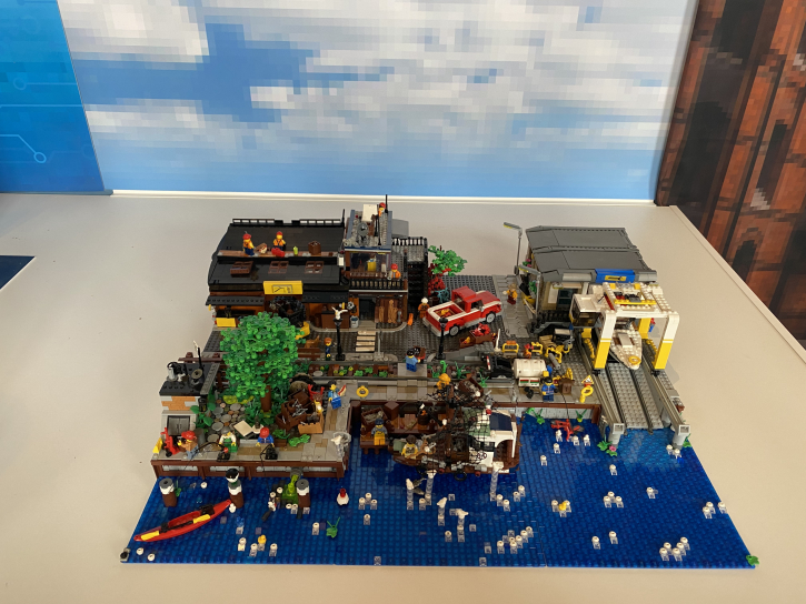 BallinStadt Auswanderer museum Lego